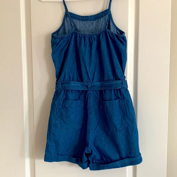 GAP denim look cotton romper - Picture 4 of 6